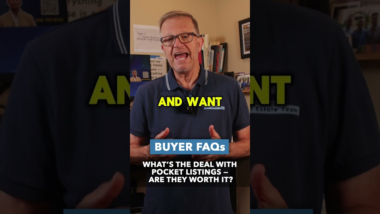 What's the deal with pocket listings — are they worth it?