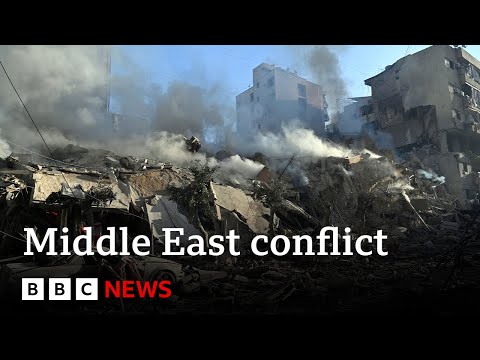 Watch the video | Israeli strike on central Beirut kills six, Lebanese Health Ministry says | BBC News