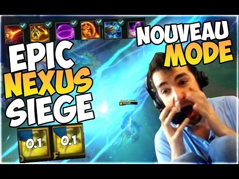 EPIC NEXUS SIEGE, INTENSE! Nouveau Mode sur LoL