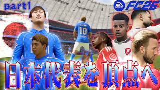 【サッカー日本代表応援企画】強豪クラブを詰め込んだリーグで日本人選手だけのチームで優勝しよう！ -part1-【FC26キャリアモード】