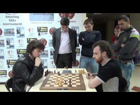 GM Pavel Maletin lost knight in game with Sharapan Dmitry