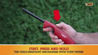 How to Light a BIC Lighter - BIC Multi-Purpose Lighters