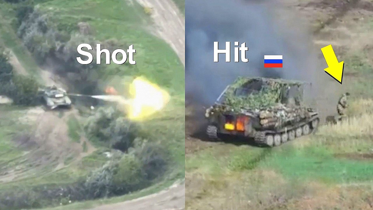 A Successful Tank Duel Blasted All Russian Tanks