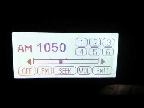 Nighttime AM Bandscan #2: Redding, CA