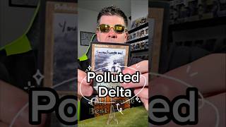 Polluted Delta de Investida assinada por Rob Alexander. #mtg #magicthegathering