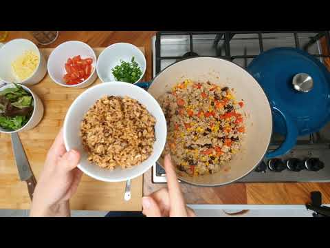 Homemade One-Pot Burrito Bowl