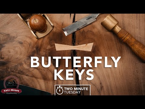 Butterfly Keys, Dutchman, Dovetail Bow Tie - Two Minute (ish) Tuesday