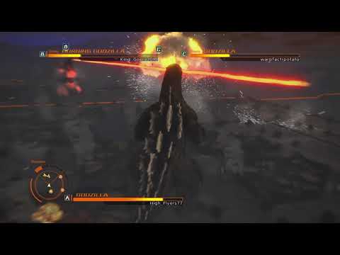 GODZILLA PS4 - Heisei Godzilla vs Burning Godzilla vs Heisei Godzilla