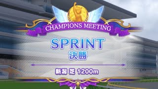 ウマ娘10月チャンミ　決勝結果