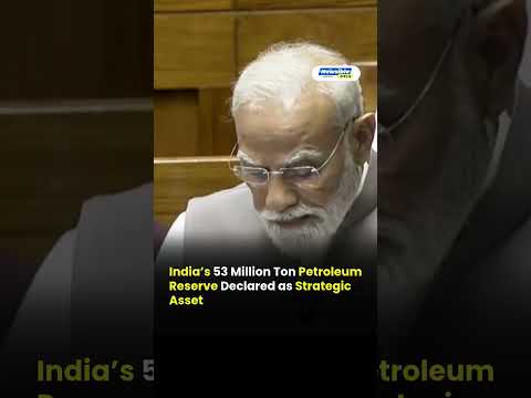 India Builds Massive Oil Reserve | 53 Million Metric Tons Boosts Energy Security