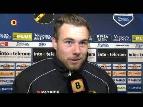 Jordy Buijs van NAC Breda na winst op Cambuur