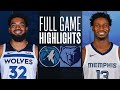 TIMBERWOLVES at GRIZZLIES | FULL GAME HIGHLIGHTS | December 8, 2023