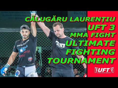 UFT 3 - Laurentiu Calugaru "Shaolin" vs Radu Razvan MMA Pro 3x5min Cage Fight - Powered by NTT DATA
