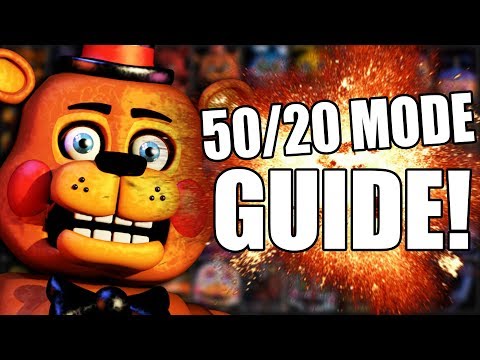 How To Beat 50/20 Mode In Ultimate Custom Night