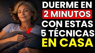 EL 99% De Las Personas NO CONOCEN Estas 5 Técnicas Para Dormir Mejor