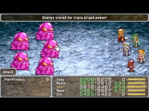 Let's Play Final Fantasy IV [PSP] Part 43 Getting Adamant Armor