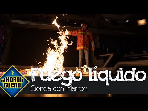 Fuego líquido cautiva a Antonio Banderas para el teatro - El Hormiguero