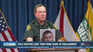 Polk teen saved from years of enslavement, sex abuse, Grady Judd says
