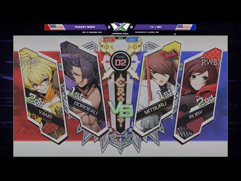 F@X 269 BBTAG -  Pocket Weeb Vs. TS | Rei - BlazBlue: Cross Tag Battle Winners Finals