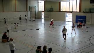 preview picture of video 'Badminton - Landesliga Zollern/Alb-Donau: TSV Steinenbronn 1 vs. SG Ehingen/Laupheim 2, 1.HE+MX'