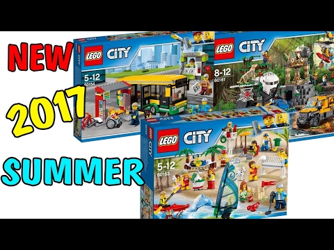 LEGO City 2017 Summer Sets Images Review New Jungle,Coast Guards. Kids Toys