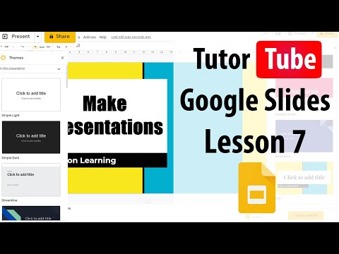 Google Slides Tutorial Lesson 1 Accessing Google Slides