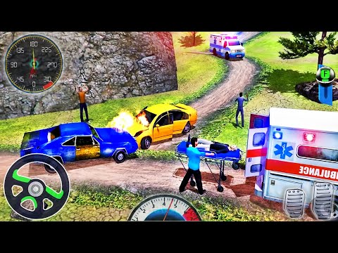 Ambulance Rescue Driving Simulator 2020 - Emergency Helicopter Mission - Android GamePlay
