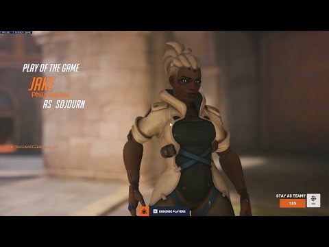 POTG! JAKE SOJOURN GAMEPLAY OVERWATCH 2 SEASON 5 TOP 500