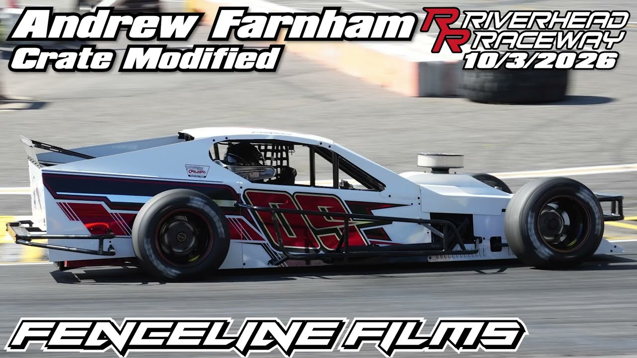 Andrew Farnham Crate Modified Riverhead Raceway 10/3/2026