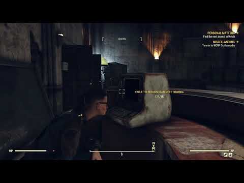 Fallout 76 Part 16 - Vault-Tec University Overseer Tape - 60fps First Time Play No Commentary