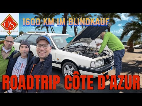 We buy the best Audi 200 20V Avant and drive it 1600 km.