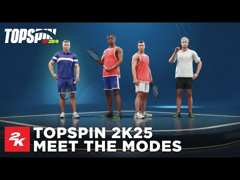 TopSpin 2K25 | Meet The Modes | 2K thumbnail