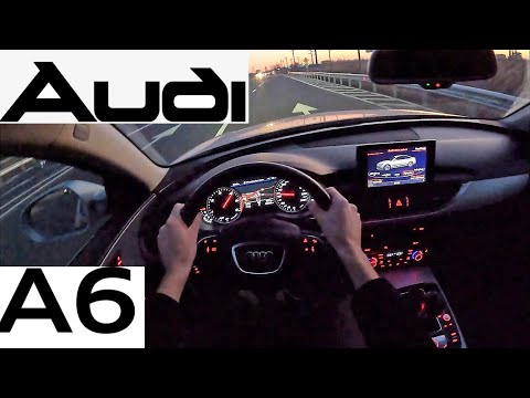 2017 Audi A6 C7 Facelift (2.0 TDI Ultra 190 hp) | First POV Test Drive #1