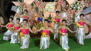 งานเกษียณอายุราชการ  การแสดงชุด ระบำเทวะบูชาอัปสราอวยพร