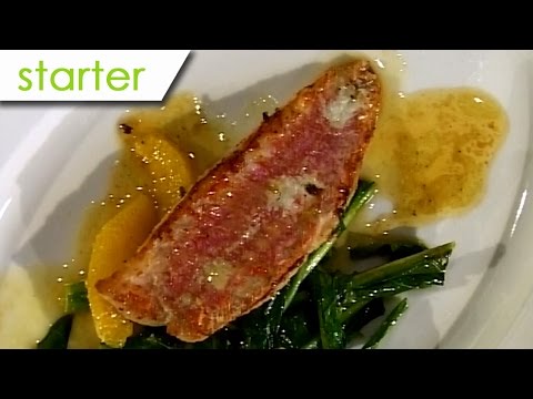 Red mullet with dandelion - Silent Cooking with Patrick Müller (with recipe)