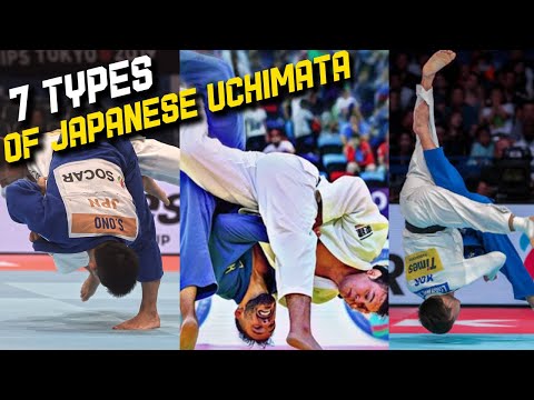 7 Types of Japanese Judo Uchimata — judo technique demonstration