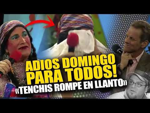 🥺 Tenchis is crying after the end of Sunday for All and its 34-year run in El Salvador!