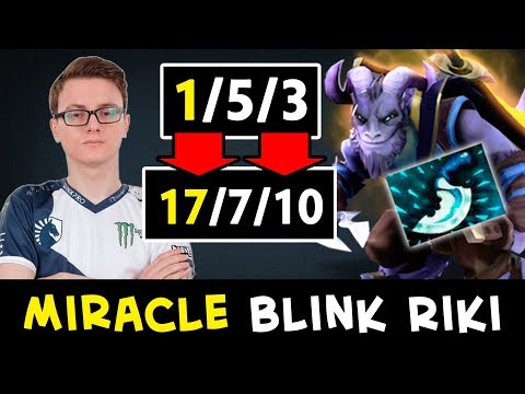 Miracle 1 Blink isn't enough — Riki Blink Dagger Comeback