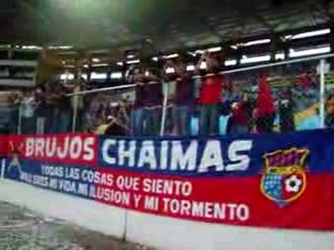 "Brujos Chaimas" Barra: Guerreros Chaimas • Club: Monagas