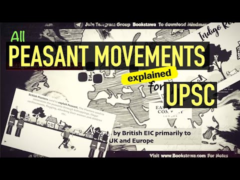 All Peasant Movements in 1 Video | Modern History for UPSC