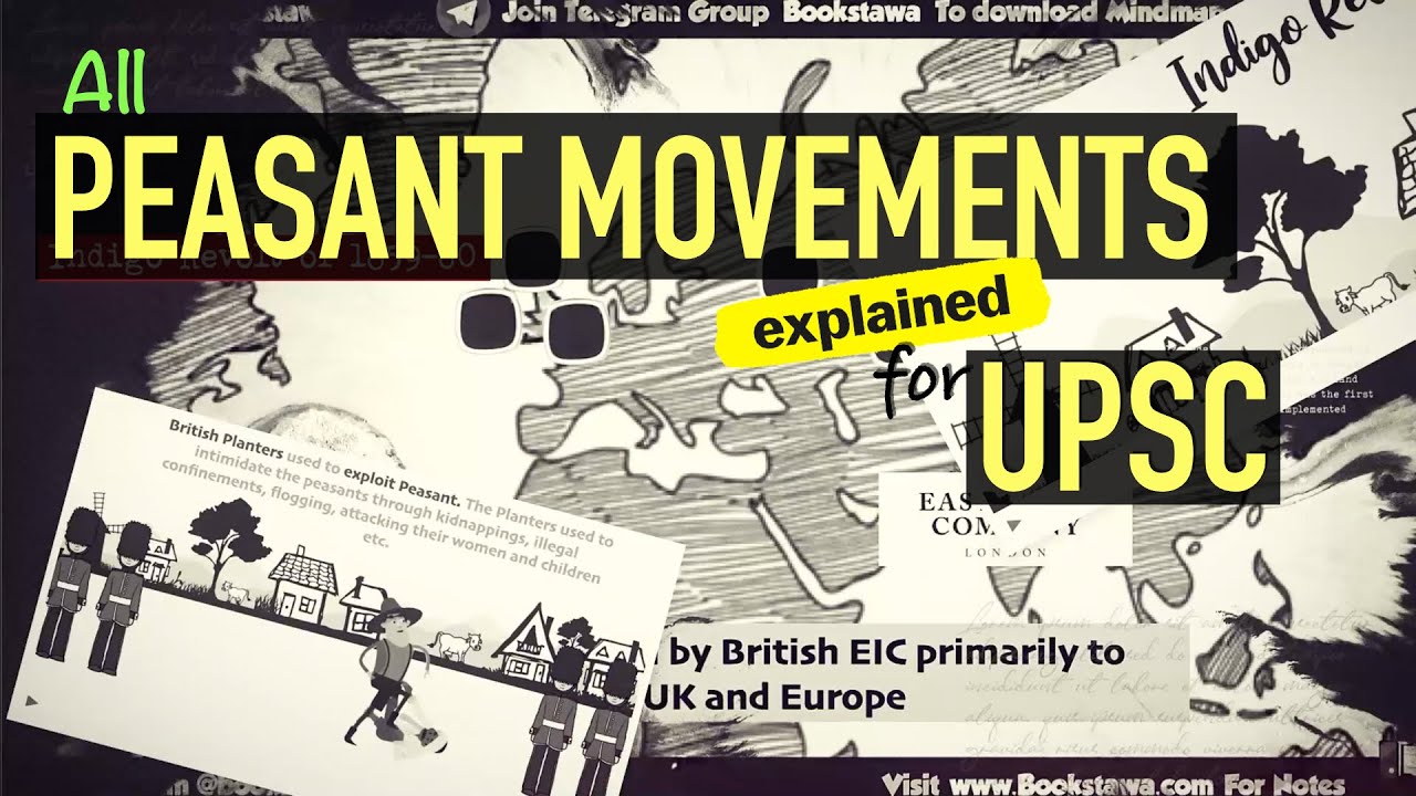 All Peasant Movements in 1 Video | Modern History for UPSC