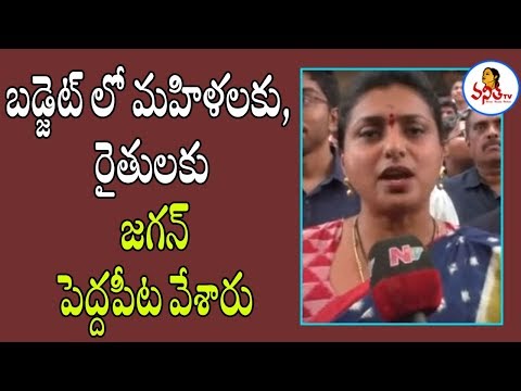 MLA Roja Face To Face Over AP Assembly Budget Sessions | Vanitha News | Vanitha TV Video