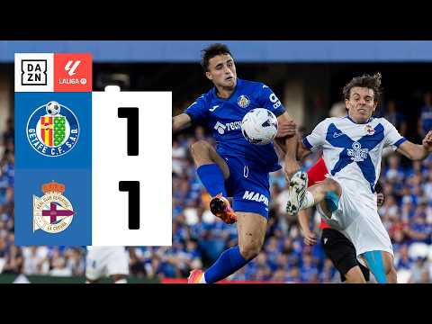 Resumen Getafe vs RC Deportivo Jornada 5