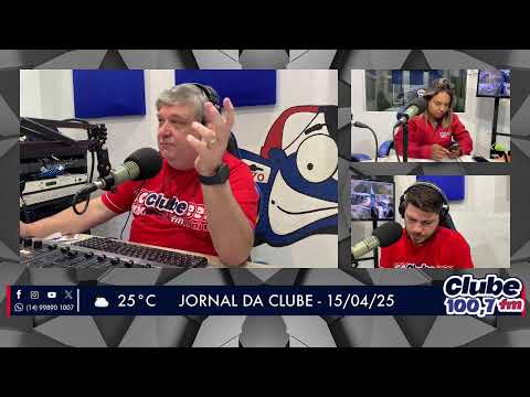Jornal da Clube - 15/04/2025 - Edição da Manhã