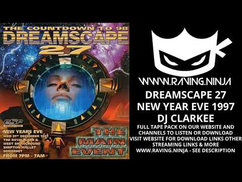 Dreamscape 27 Dj Clarkee happy hardcore bouncy techno rave music full tape pack with download links