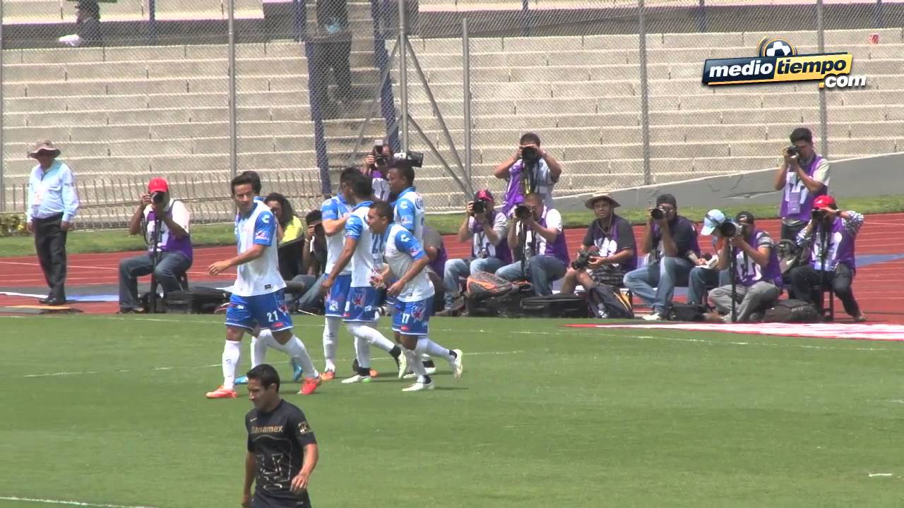 Los goles del: Pumas vs Puebla (2 - 1)