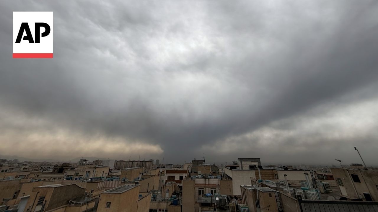Video | Parts of Tehran covered in smoke after strikes hit Iran oil depot and refinery