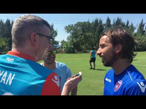 Alessandro Lambrughi speaks to Magic City Soccer after friendly win against Miami United