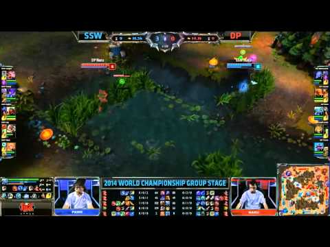 Samsung White vs Dark Passage - Grupo A - World Championship 2014 [PT-BR]