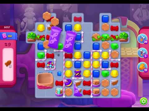 HomeScapes Level 8057 no boosters (17 moves)